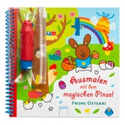 Ausmalen mit dem magischen Pinsel. Frohe Ostern!