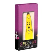 Scherzkondom Banane XL – handbemalt, Highlight für Partys (1 Stück) 1 St