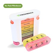 Frohbach 7-Tage-Tablettenbox Pastell-Edition 4 St