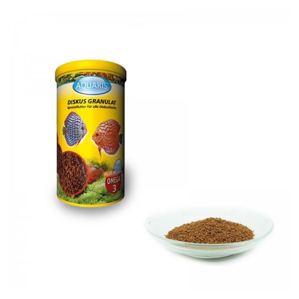 AQUARIS Aquarium Fischfutter Diskus Granulat 250ml 250 ml
