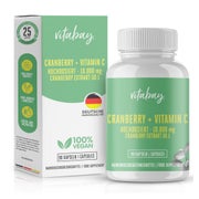 Cranberry+vitamin C 10.000 Mg Hochdosiert Kapseln 90 St