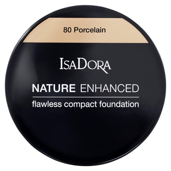 Nature Enhanced Flawless Compact Foundation - 80-Porcelain