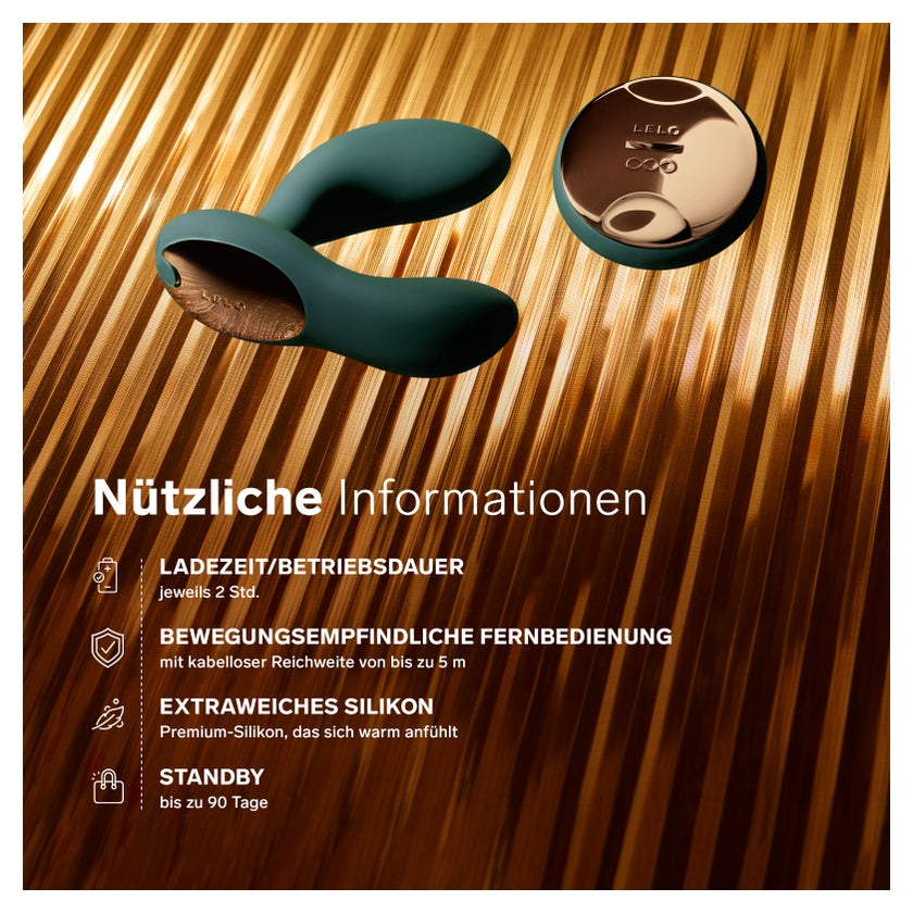 LELO HUGO 2 Remote Prostata Vibrator - Black 1 St online kaufen | DocMorris