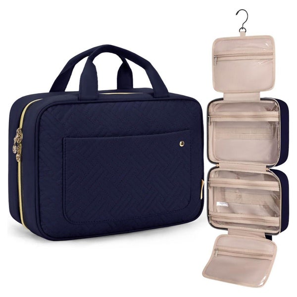 Kulturbeutel Reisetasche mit Haken zum Aufhängen, Make-up-Ko 1 St