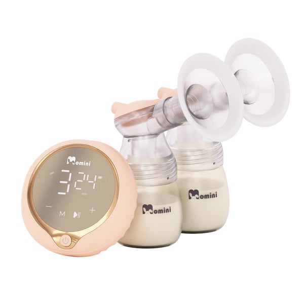 MOMINI MilkySilky Doppel-Milchpumpe 9 Stufen 1 St