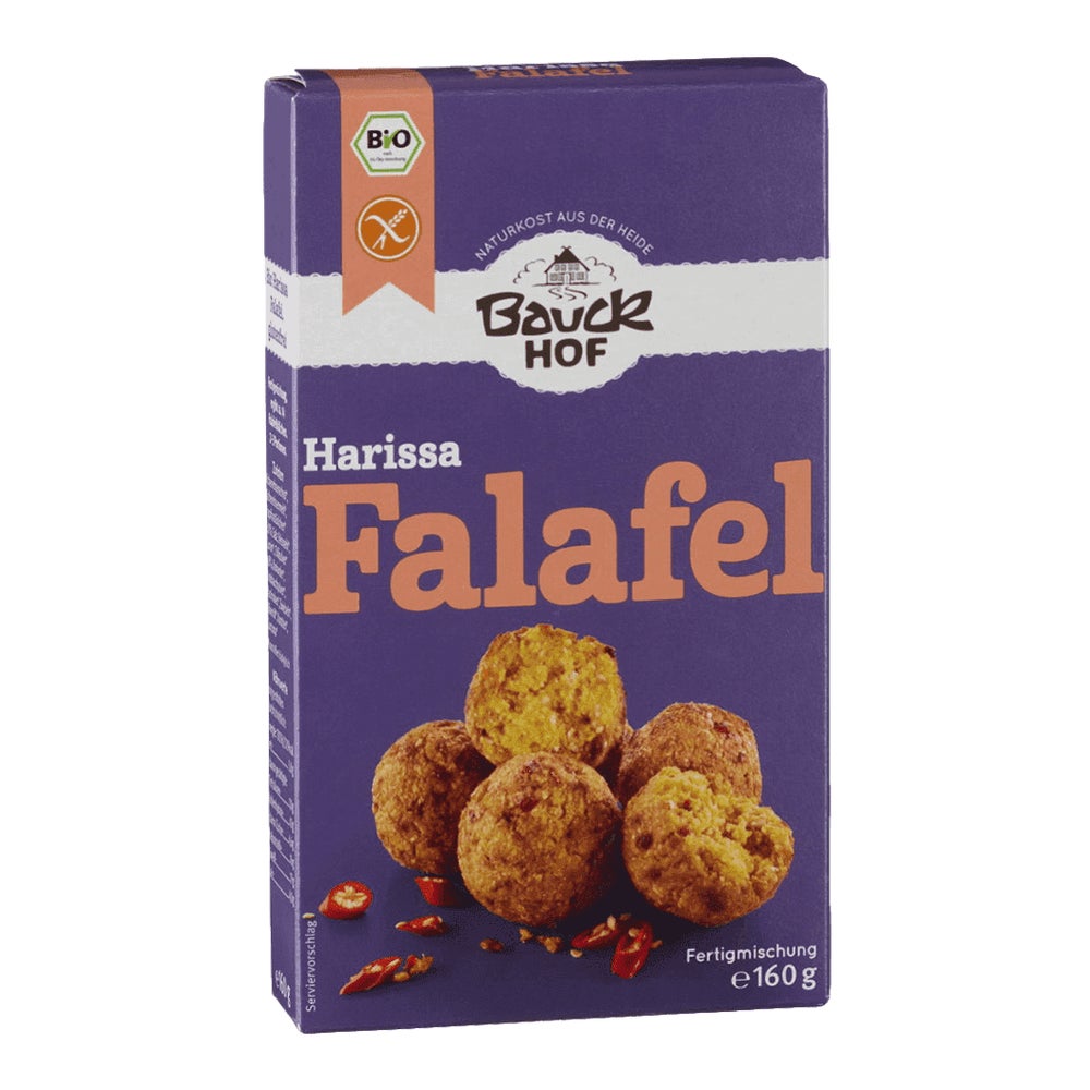 Bauckhof - Harissa-Falafel glutenfrei Bio 160 g