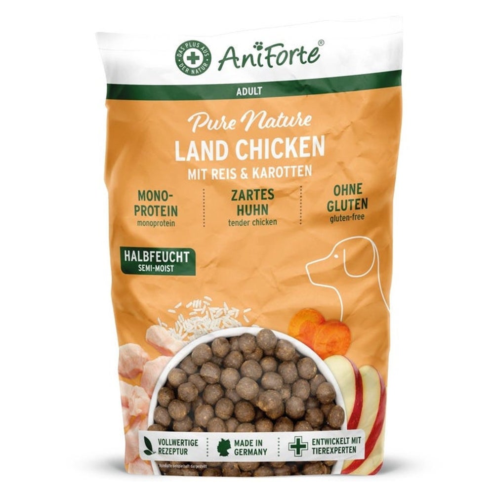 AniForte Trockenfutter LandChicken - Zartes Huhn mit Reis 12500 g