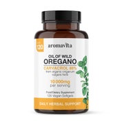Wildes Oregano Öl Softgel Kapseln – 86–90% Carvacrol – Hochdosierte Premium Qualität – Für Immunsystem & Verdauung – Vegan-Premium Qualität 120 St