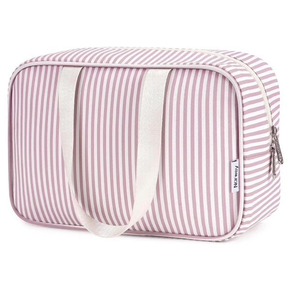 Kulturbeutel Groß Reise Makeup Organizer Damen Zb-staubrosa 1 St