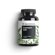 natural elements Coenzym Q10 – 200mg pro Kapsel – 120 vegane Kapseln – 4 Monate Reichweite – hochwertiges Q10 aus Fermentation von Mais – hochdosiert, in Deutschland produziert & laborgeprüft 120 St