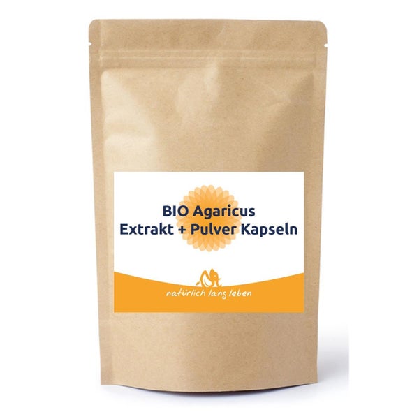 BIO Agaricus Extrakt + Pulver 60 St