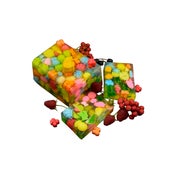 Nesbel Seife Fruchtmix – bunt & süß | Glycerin & Ziegenmilch 100 g