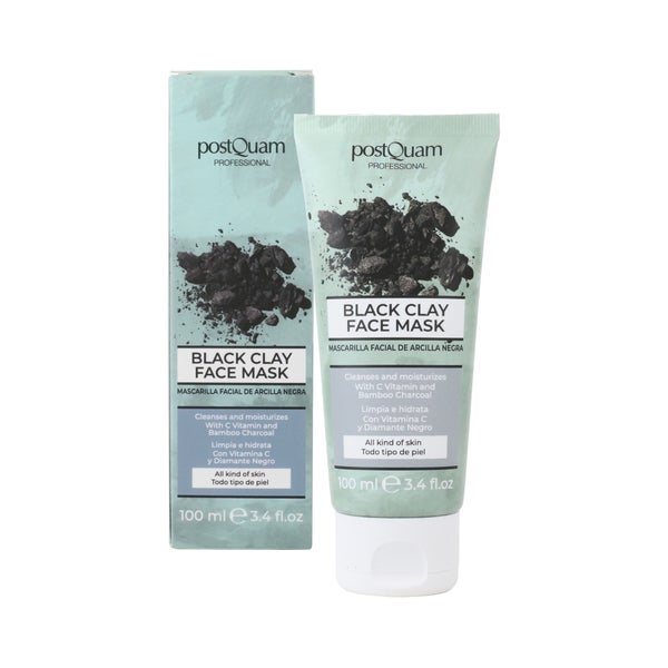 POSTQUAM SKIN CARE BLACK CLAY DETOX CLAY MASK 100ML  .