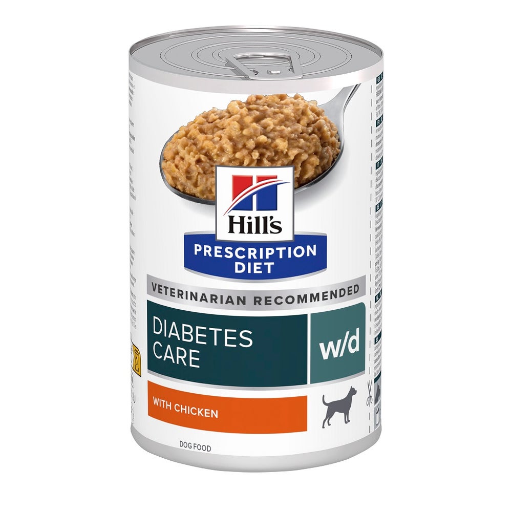 HILL'S Prescription Diet Canine w/d Diabetes Care mit Huhn Dose 0,37 kg