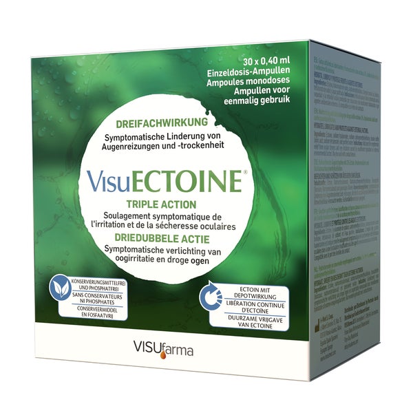 Visuectoine Augentropfen 30X0,4 ml