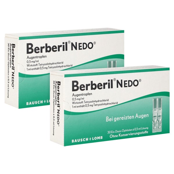 Berberil N EDO Augentropfen 60X0.5 ml