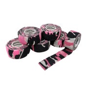 LisaCare Fingerpflaster - 2,5cm x 4,5m - 6er Set Camo-Rosa 6 St