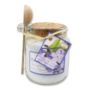 Badesalz Vergissmeinnicht Glas mit Holzlöffel 300 g 300 g