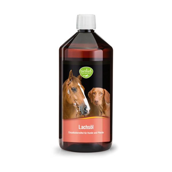 Sanct Bernhard tierlieb Lachsöl für Hunde und Pferde 1 l