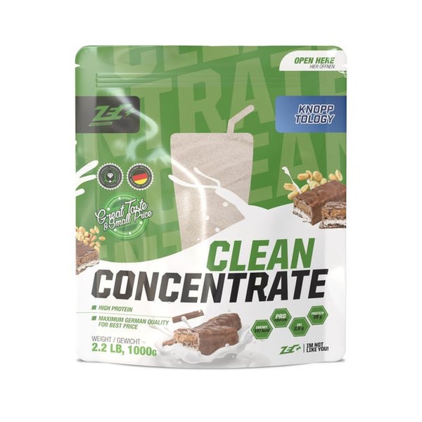 ZEC+ CLEAN CONCENTRATE Protein/ Eiweiß Knopptology 1000 g
