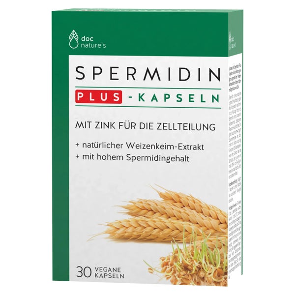 doc nature's Spermidin Plus, 30 Kapseln 30 St