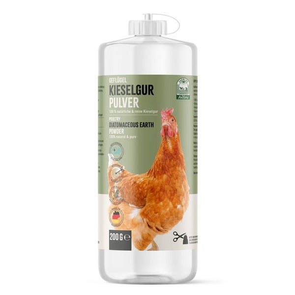 AniForte Kieselgur Pulver 200 g für Geflügel