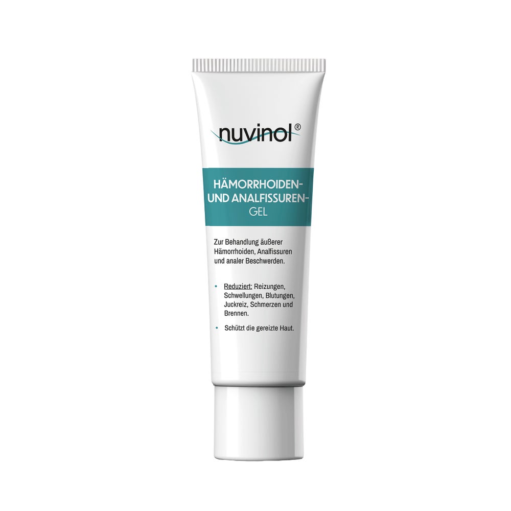nuvinol Hämorrhoiden-gel Und Analfissuren-gel 40 ml