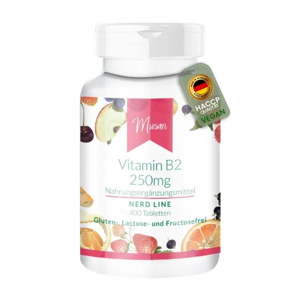 Vitamin B2 250mg 400 St 400 St