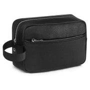 Kulturbeutel Herren Damen Reise Tragegriff Schwarz 24x14x7cm 1 St