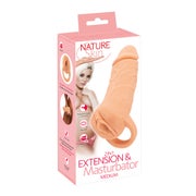 Nature Skin - 2in1 Extension + Masturbator 1 St