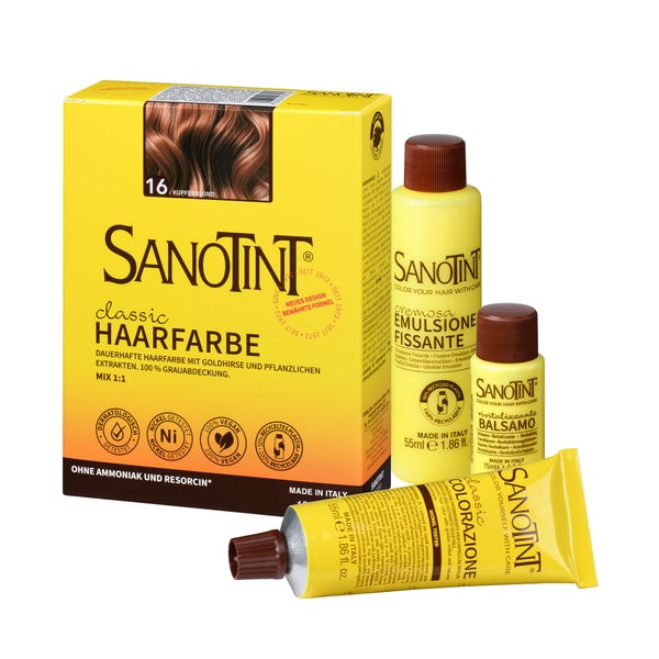 SANOTINT® classic 16 Kupferblond 125 ml