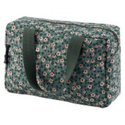 Kosmetiktasche Kulturtasche Cord Damen Reise Grün-a 1 St