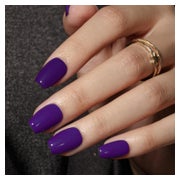 Press On Nägel Kurz Sarg Beerenviolett Set 30 Stück Purple 1 St