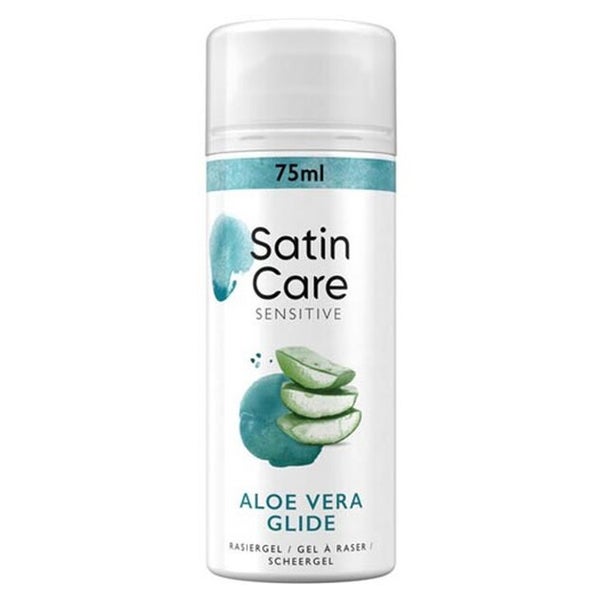 Multipack 6x Gillette Satin Care Rasiergel mit Aloe Vera, 75 ml 1 St