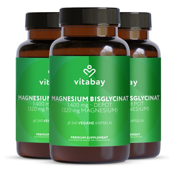 Vitabay Magnesium Bisglycinat 1400mg 720 St