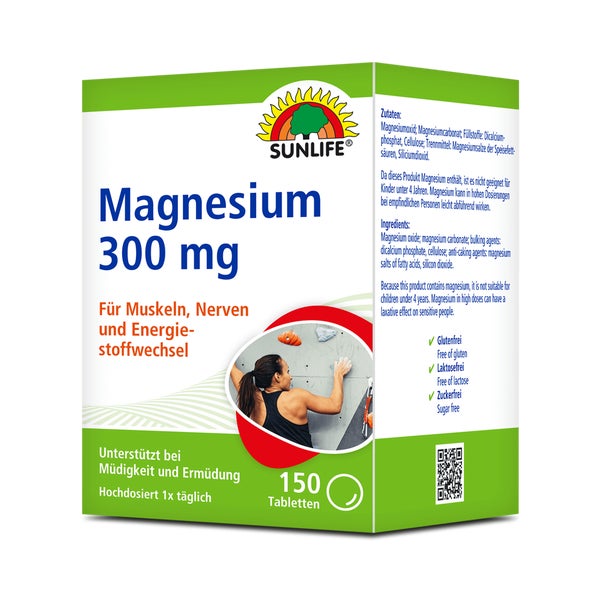 SUNLIFE® Magnesium 300 mg Tabletten 120 g