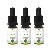Cannalin - 3x CBD Öl Vollspektrum - 5% 3x10 ml