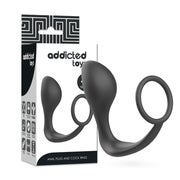Addicted Toys - Flexibler Analplug mit Silikonring