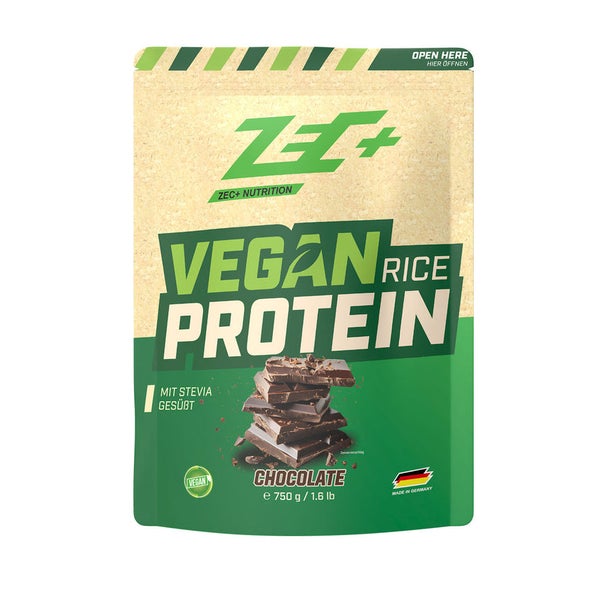 ZEC+ VEGAN RICE PROTEIN Schoko 750 g
