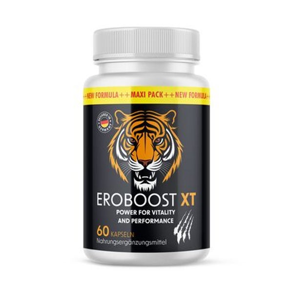 Eroboost XT Kapseln | Vitalität | Für Männer 60 St