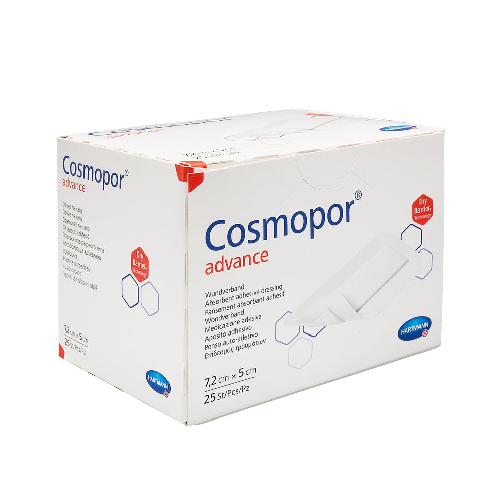 Cosmopor Advance Wundverband 5x7,2 cm 25 St