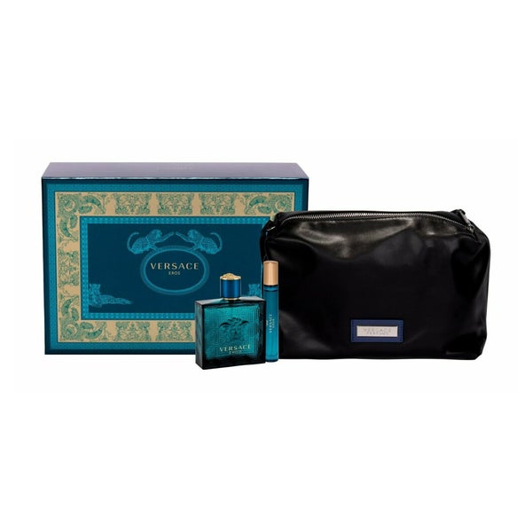 Versace Eros Eau de Toilette 100ml + Mini 10ml + Tasche 0,11 l