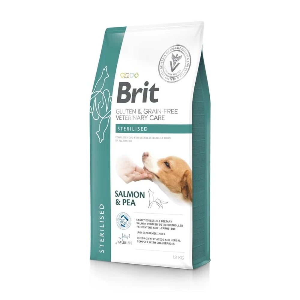 BRIT Veterinary Care Dog Gluten Grain free Sterilised 12 kg
