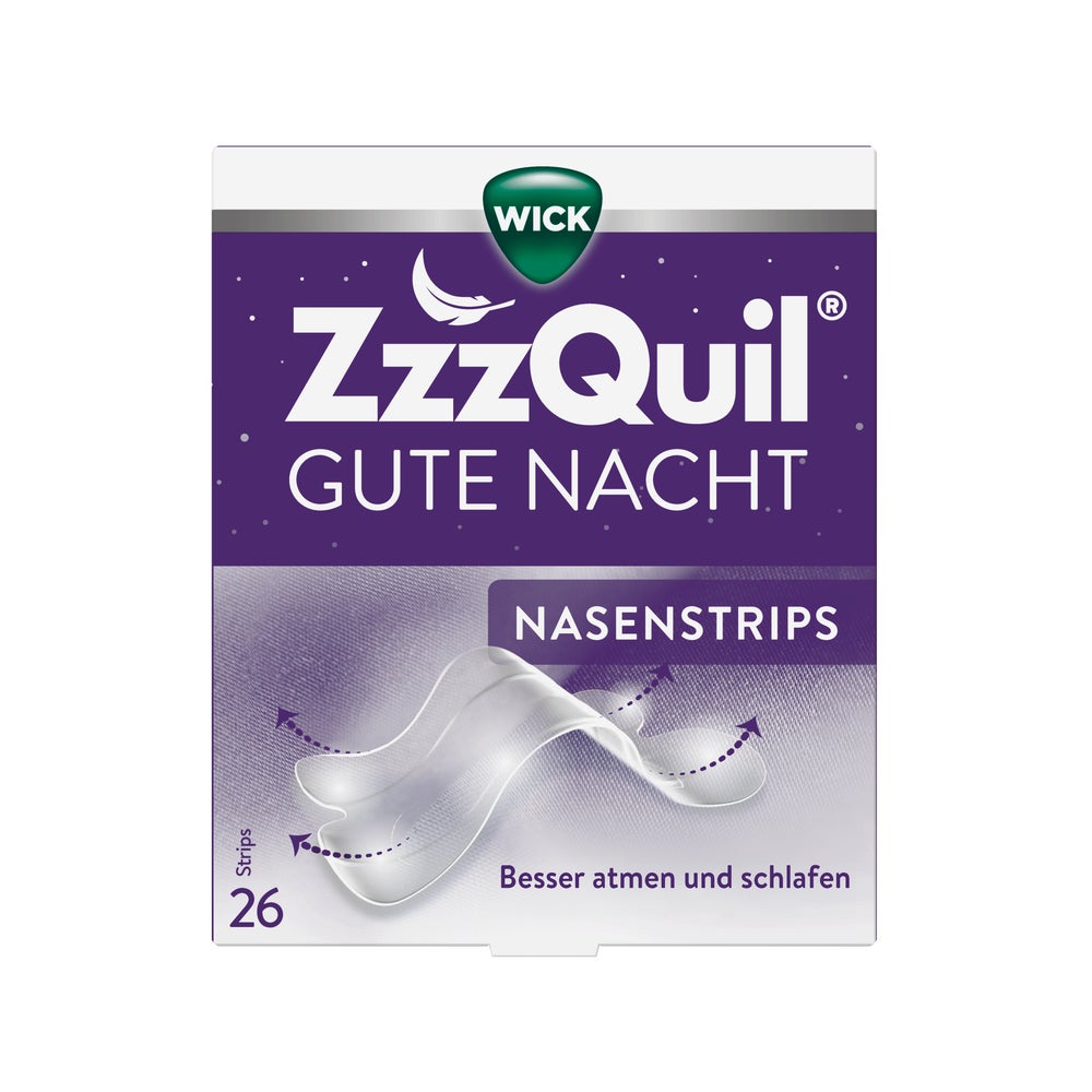 Wick Zzzquil Gute Nacht Nasenstrips 26 St