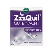 Produktabbildung: WICK ZzzQuil® GUTE NACHT Nasenstrips 26 St
