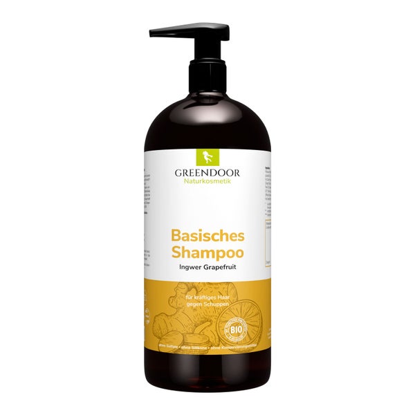 GREENDOOR Basisches Shampoo XL Ingwer Grapefruit 500 ml