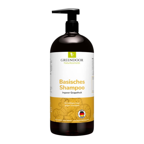 GREENDOOR Basisches Shampoo XL Ingwer Grapefruit 500 ml