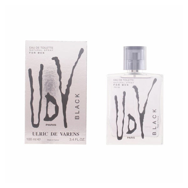 Ulric De Varens Black Men Eau De Toilette Spray 100ml 0,1 l