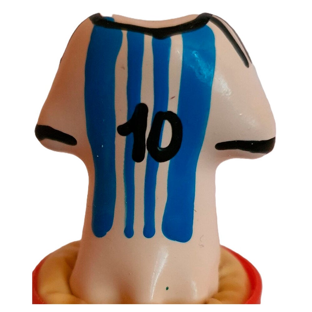 Scherzkondom mit Figur «Fußballtrikot» 1 Stück, handbemalt (1 Stück) 1 St