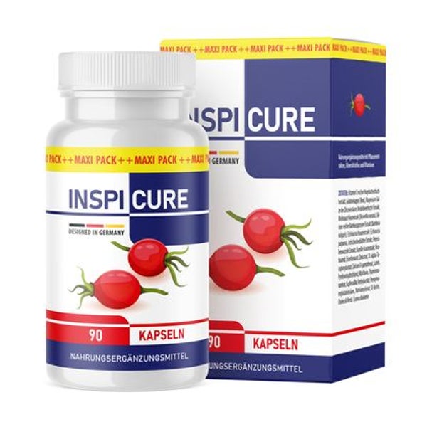 Inspicure Kapseln | Ausgeglichenheit | mit Vitamin C & Zink 90 St